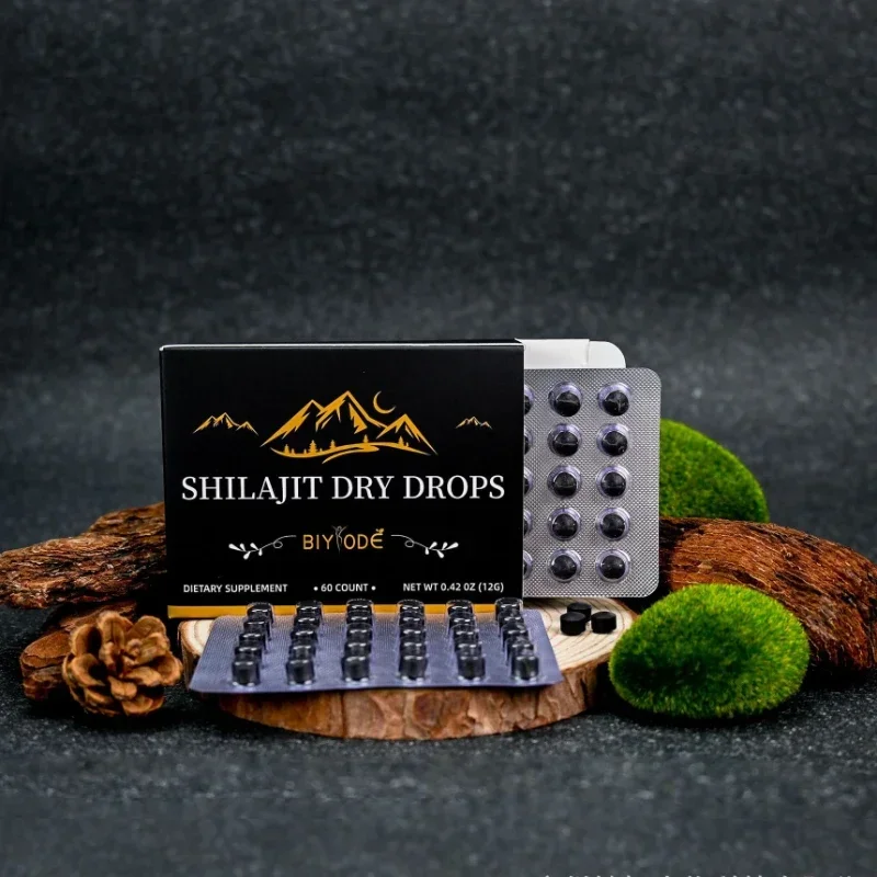 Health Wellness Gifts - 1 ขวด 60 เม็ด Shilajit Tablets