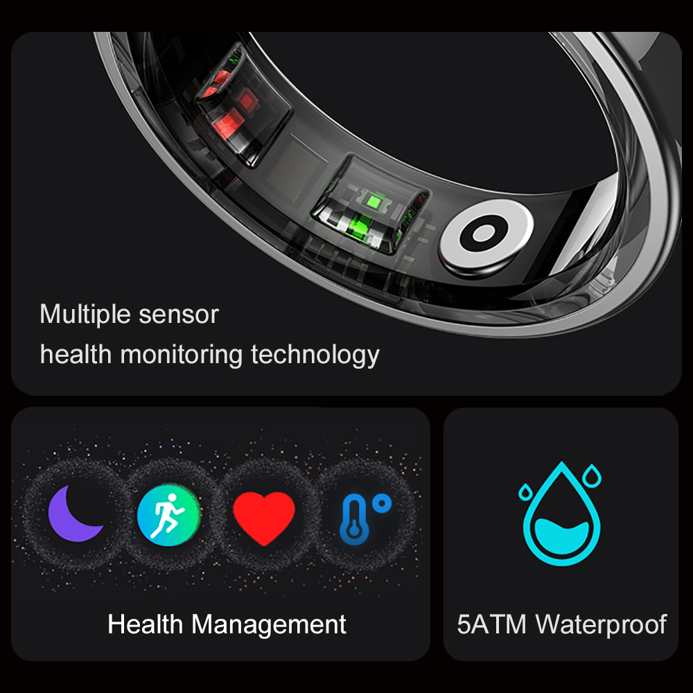 2024 COLMI R09 สมาร์ทแหวนผู้ชา - Blood Oxygen Monitor บทวิจารณ์และราคา