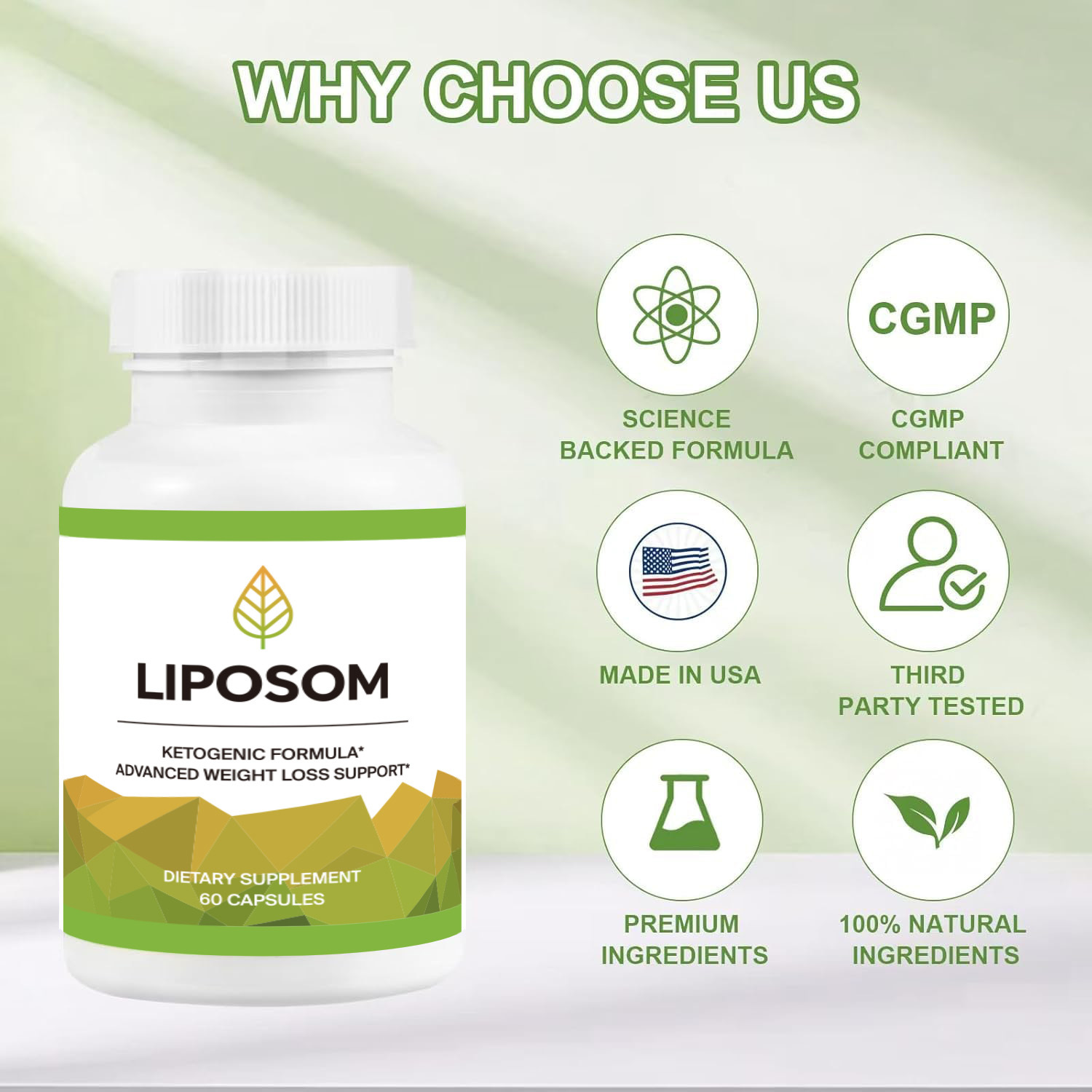 แคปซูลลิโปเซม 60 ชิ้น - สุขภาพ - Health Wellness Vitality บทวิจารณ์และราคา