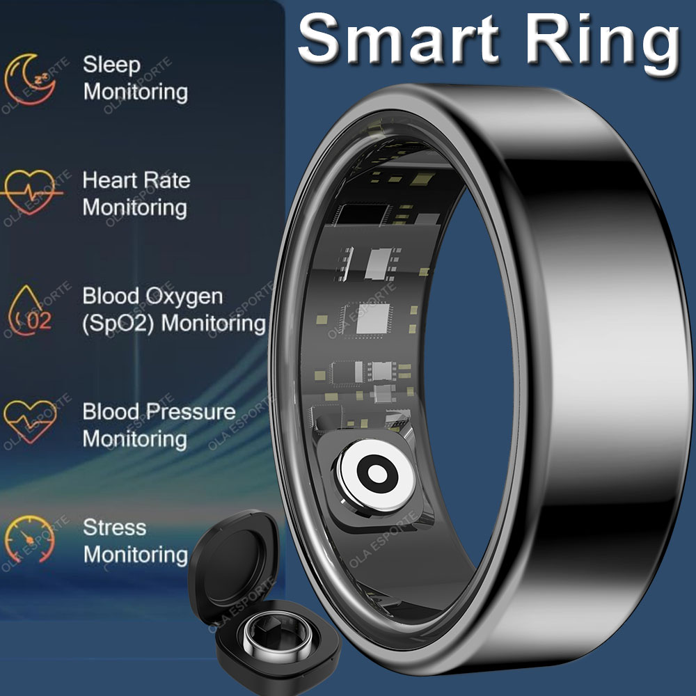 แหวนอัจฉริยะสำหรับผู้ชายและผู้ - Blood Oxygen Monitor บทวิจารณ์และราคา