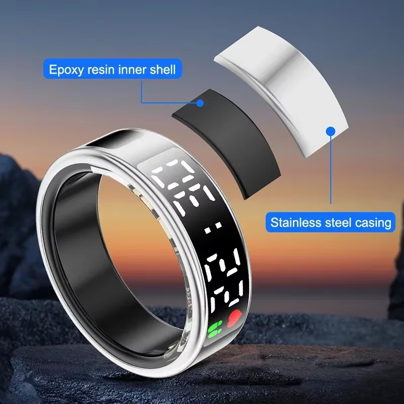 สมาร์ทแหวน Heart Rate เลือดออก - Blood Oxygen Monitor บทวิจารณ์และราคา