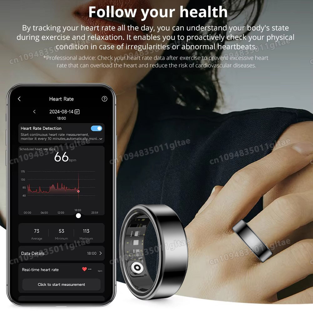 แหวนอัจฉริยะ R10 พร้อมเคสชาร์จ - Blood Oxygen Monitor บทวิจารณ์และราคา