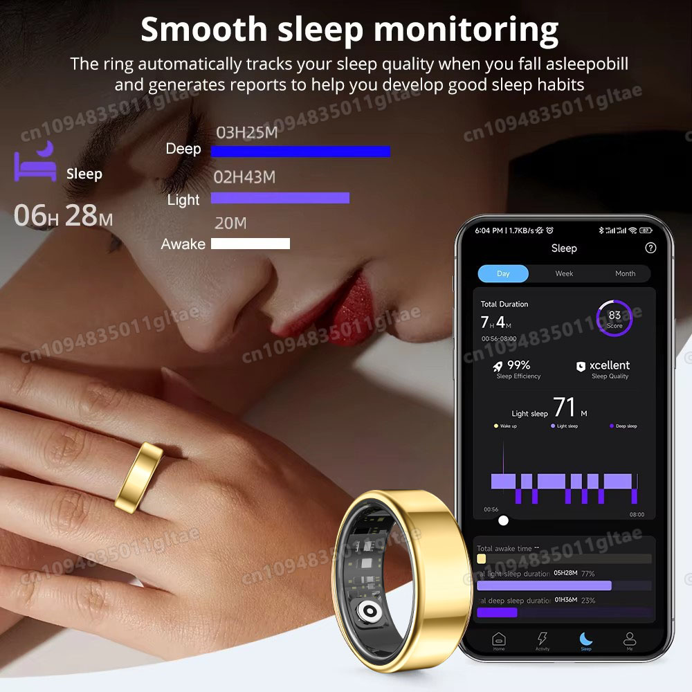 แหวนอัจฉริยะ R10 พร้อมเคสชาร์จ - Blood Oxygen Monitor บทวิจารณ์และราคา
